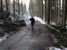 Sturmschaden in Vordersteining, Foto: FF-Steining am Freitag,  6. Dezember 2013