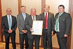 Sieberer ist Ehrenbürger der Gemeinde Frankenburg am Dienstag, 17. Juni 2014, Copyright siehe www.meinbezirk.at