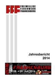 Jahresbericht 2014 am Donnerstag, 19. März 2015