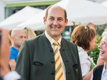 Amtsinhaber Johann Baumann (SPÖ), 2013 vom Gemeinderat zum Bürgermeister gewählt am Mittwoch, 23. September 2015