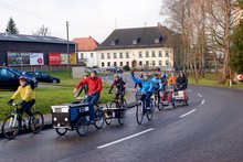 Die FrankenburgerInnen bei ihrer Ausfahrt (Foto: Gertraud Schöllhammer) am Freitag,  1. Januar 2016