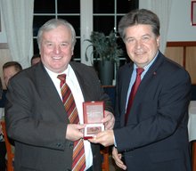 Victor-Adler-Plakette für Franz Sieberer am Dienstag,  3. Dezember 2013