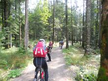 Startschuß für die wöchentliche MTB Ausfahrt am Montag, 18. März 2013