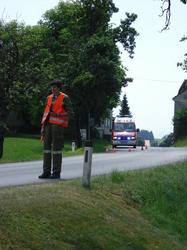 Verkehrsreglerausbildung am Samstag, 20. Juli 2013