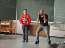 „Native English Speakers“ in der NMS Frankenburg, Foto: NMS Frankenburg am Mittwoch, 26. März 2014
