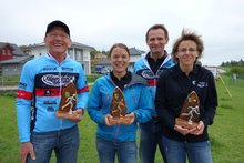 3x Stockerl beim Vöcklataler Volkslauf am Montag, 28. April 2014