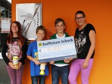 Die SchülerInnenaus der 2b und 3b der NMS Frankenburg am Samstag, 24. Mai 2014