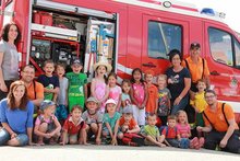 Besuch Kindergarten&#13; am Donnerstag,  3. Juli 2014
