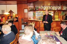 Fotos (von Wilhelm Frickh): der 4. Bürgermeisterstammtisch im Gasthaus Losmann. am Donnerstag, 20. November 2014