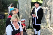 Gelungene erste Aufführung des Frankenburger Würfelspiels am Freitag, 19. Juni 2015