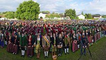 Tausende Instrumente erklangen in Waldzell am Donnerstag, 25. Juni 2015