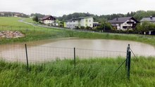 Frankenburg baut Rückhaltebecken am Mittwoch, 29. Juli 2015