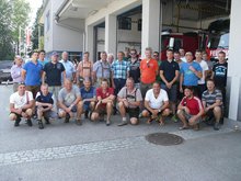 Besuch der FF Zederhaus am Sonntag,  9. August 2015