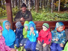 Ausflug des Frankenburger Sonnenscheinkindergartens am Freitag, 28. Oktober 2016