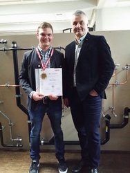 Florian Kaiser, ein Lehrling aus dem WIFF-Betrieb Pöllmann&Partner, erzielt tolle Ränge bei Bewerben in diesem Jahr! am Donnerstag, 22. Dezember 2016