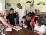 Feuerschale für Special Olympics baut framag am Mittwoch,  7. Juni 2017, Copyright siehe www.meinbezirk.at