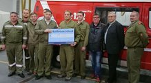 Spendenübergabe an die FF Frauschereck am Montag, 27. November 2017