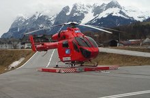 Exkursion zum Heliport nach St. Johann am Samstag, 17. März 2018