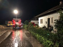Unwettereinsätze am Donnerstag,  9. August 2018
