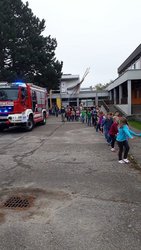 Übung im Schulzentrum am Dienstag, 16. Oktober 2018