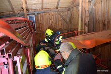 Herbstübung Brand Landwirtschafltiches Objekt am Freitag, 11. Oktober 2019