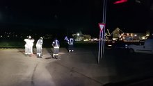 Ölspur Würfelspielstraße am Donnerstag,  2. Januar 2020
