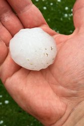 Hagelunwetter zog Spur der Verwüstung über den Hausruck am Mittwoch, 29. Juli 2020, Copyright siehe www.meinbezirk.at