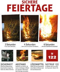 Brandgefährliche Weihnachtszeit am Montag, 30. November 2020