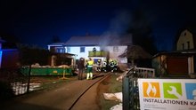 Brand Türstock, Erlat am Freitag,  9. April 2021