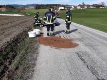 Technischer Einsatz, Ölspur am Sonntag, 11. April 2021