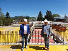 Schulbau schreitet zügig voran am Montag, 31. Mai 2021, Copyright siehe www.meinbezirk.at