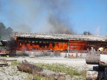 Großbrand am Mittwoch, 21. Juli 2021